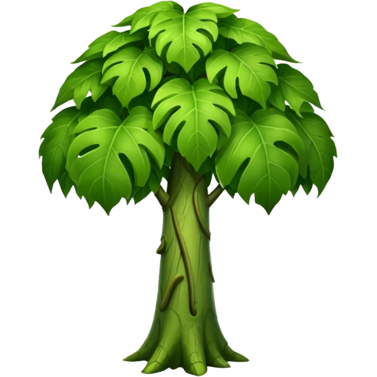 Giant stem plant big like a trunk emoji