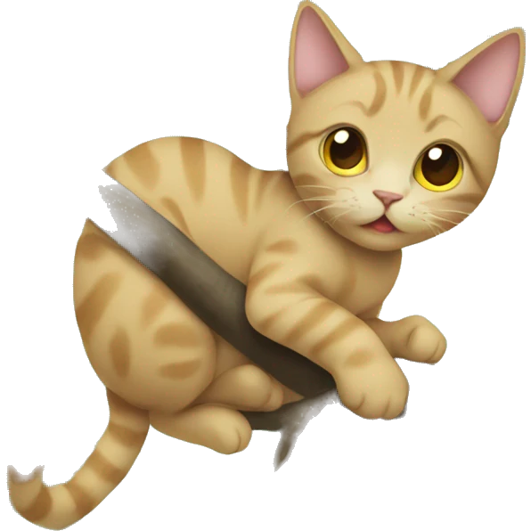 cat in a tree emoji