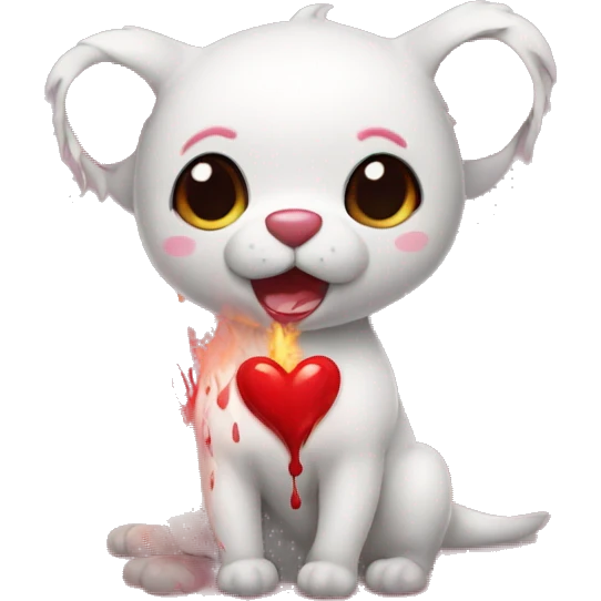 I need a bleeding heart. The fire heart is important for celebration but the bleeding heart says "I am so filled with human emotion about this that I can scarcely breathe" emoji