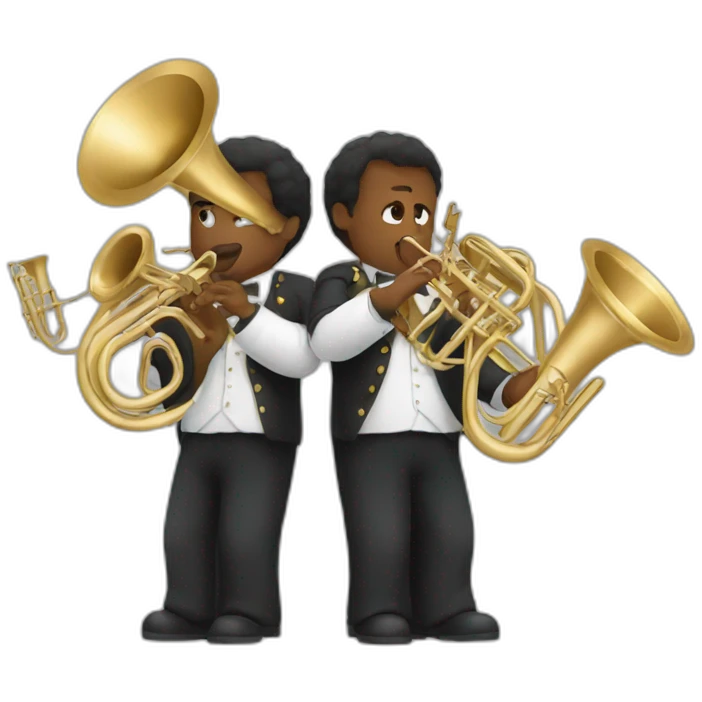 Brass band emoji