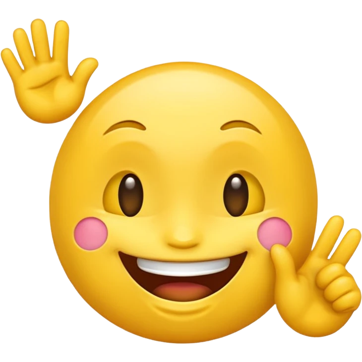 emoji with mischievous grin emoji
