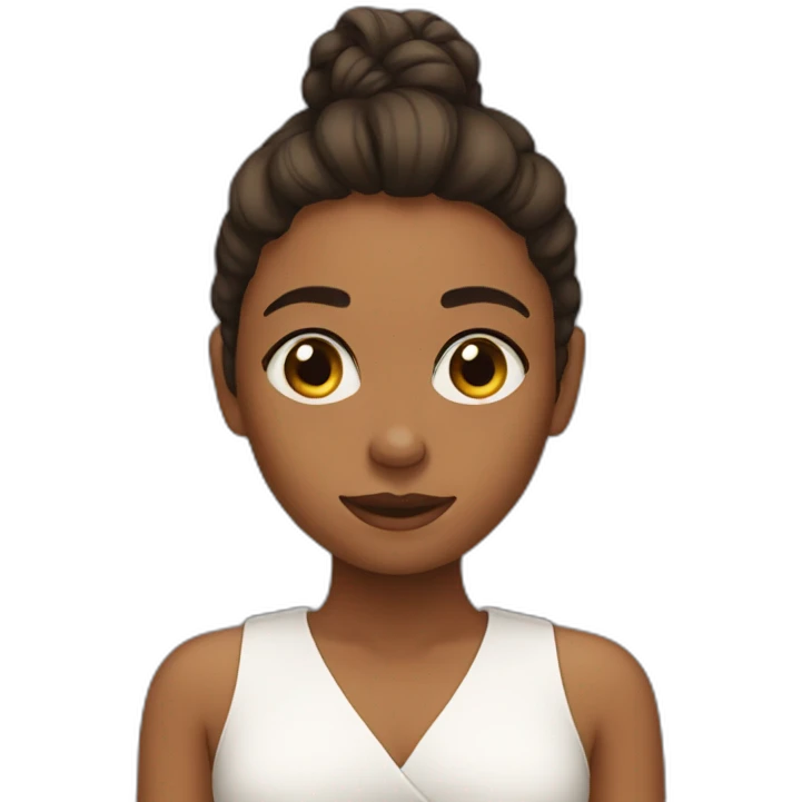 girl without any robes emoji
