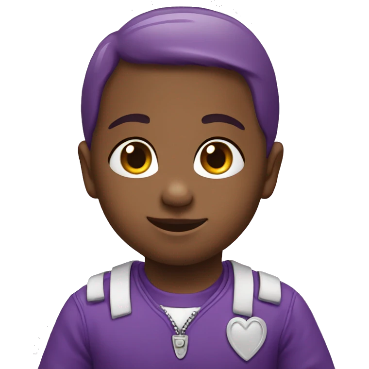 Baby Purple Heart emoji