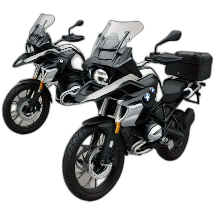 Bmw gs 310 black  emoji