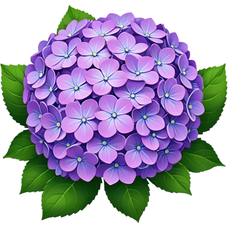hydrangea emoji