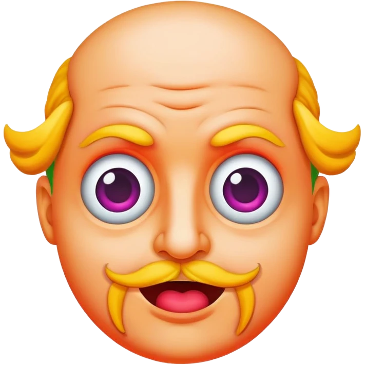 Italian Brainrot meme with colorful and exaggerated features emoji