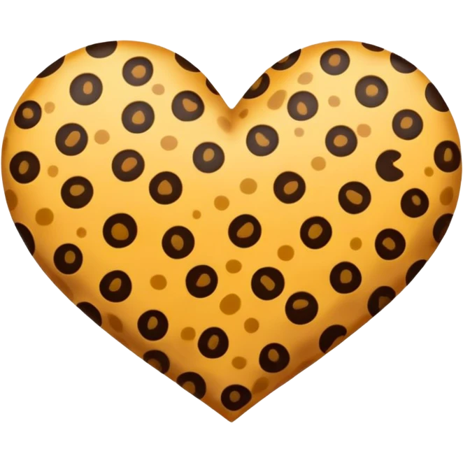 cheeta heart emoji