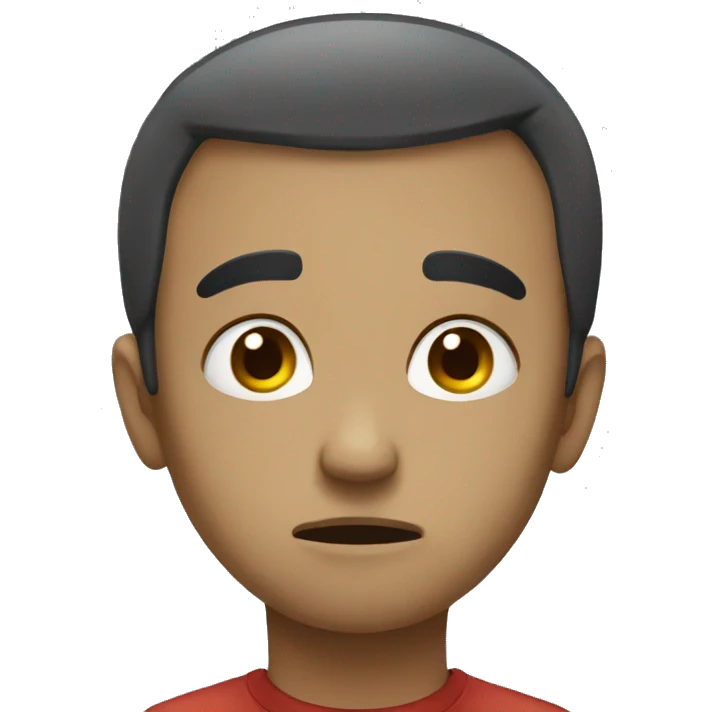 sad round emoji