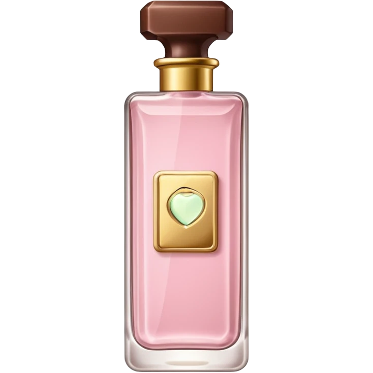 A light pink chocolate bar perfume bottle   emoji