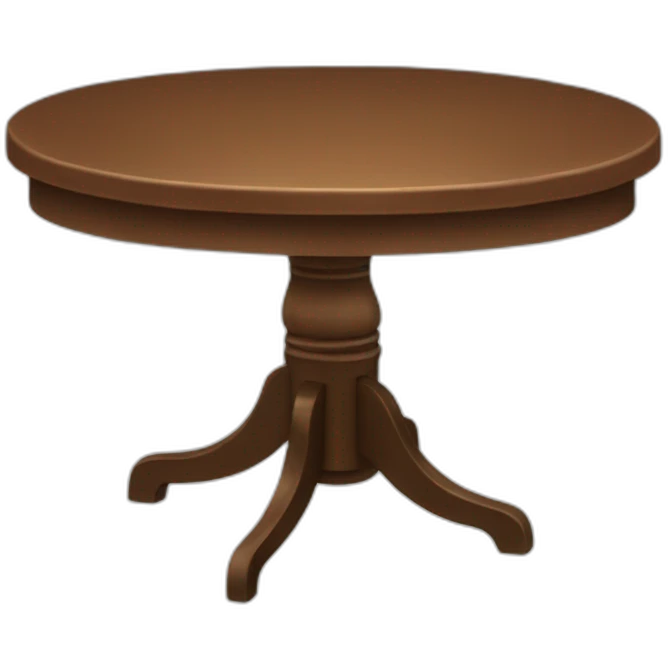 table for one emoji