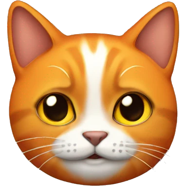 Gato naranja emoji