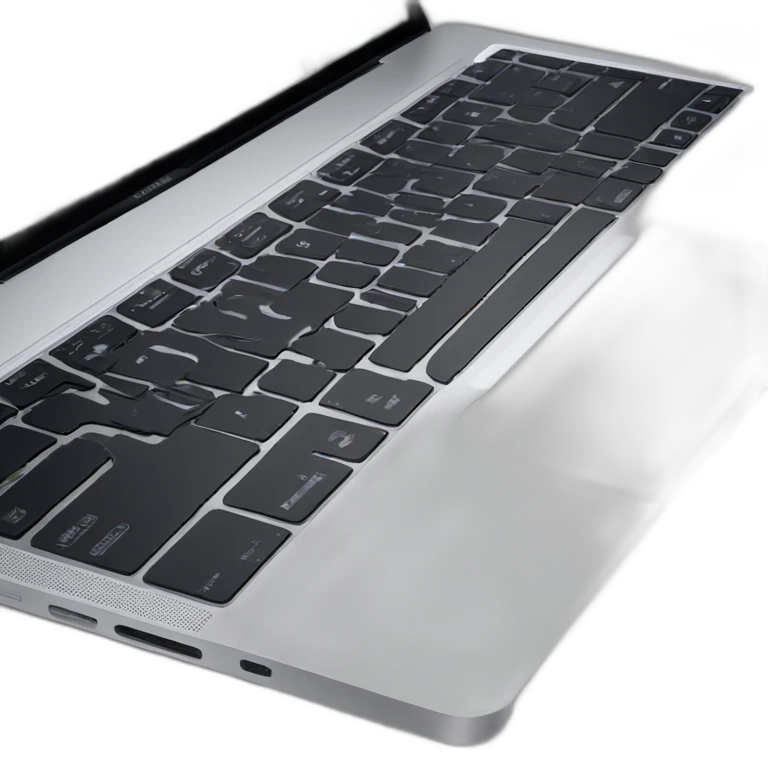 macbook pro side profile open emoji