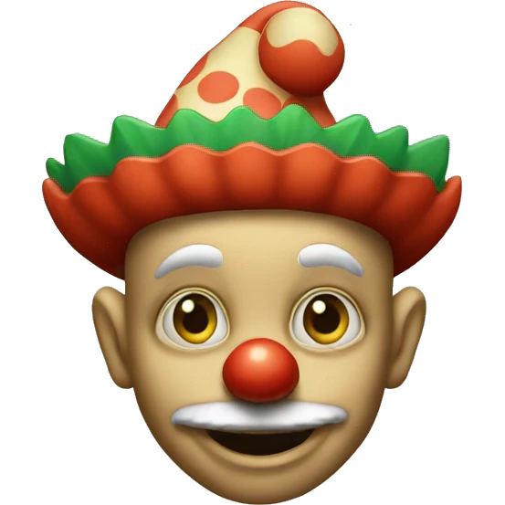 Gnomo clown emoji