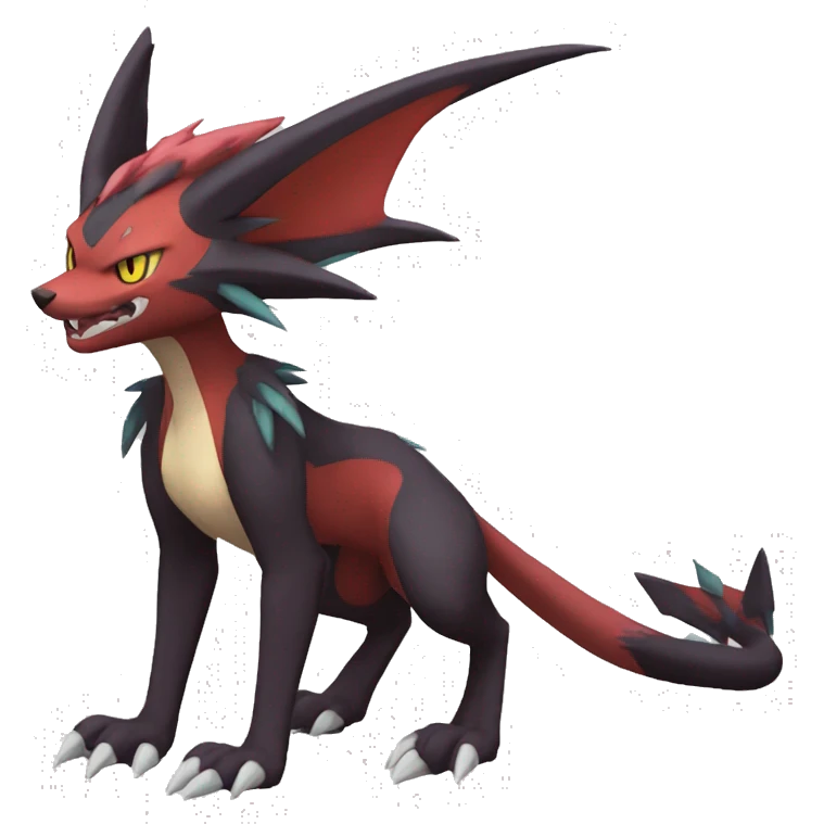 Noivern-Torracat-Zoroark full body emoji