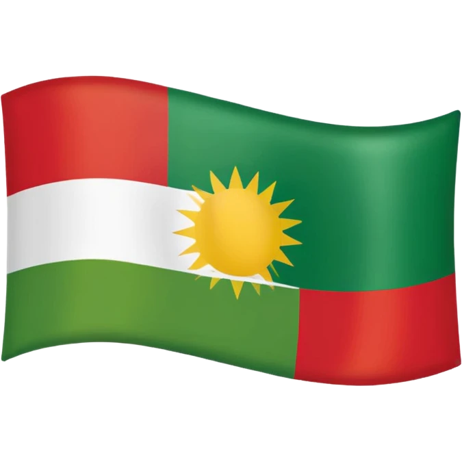 Kurdistan flag emoji