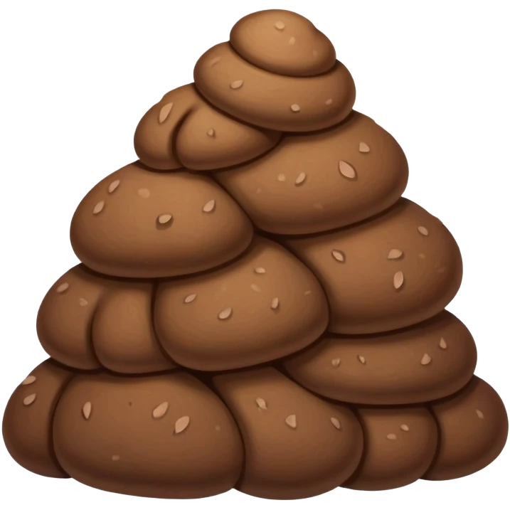 Poop with muscles emoji