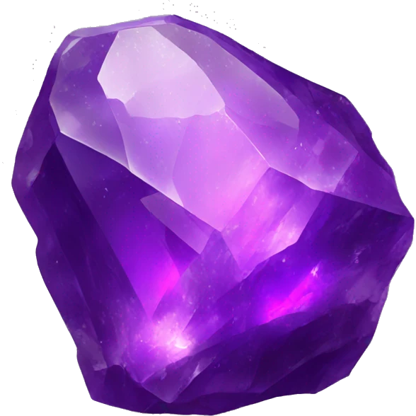 Amethyst Chunk gem emoji