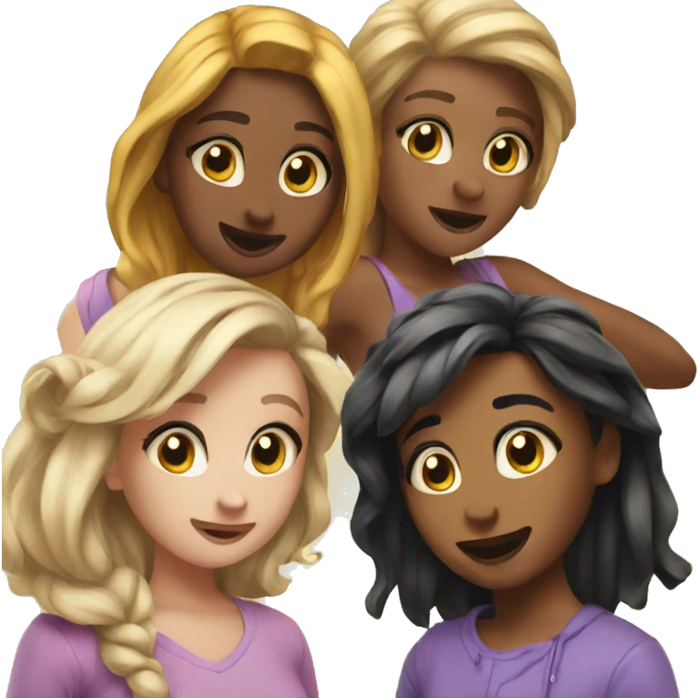 3 besties emoji