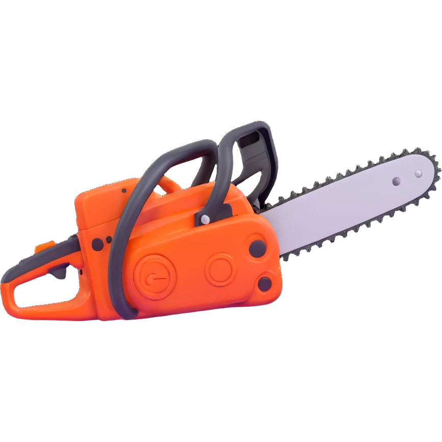 bloody chainsaw emoji
