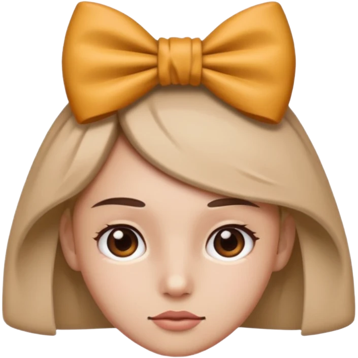 🐍 con el moño en la cabeza  emoji