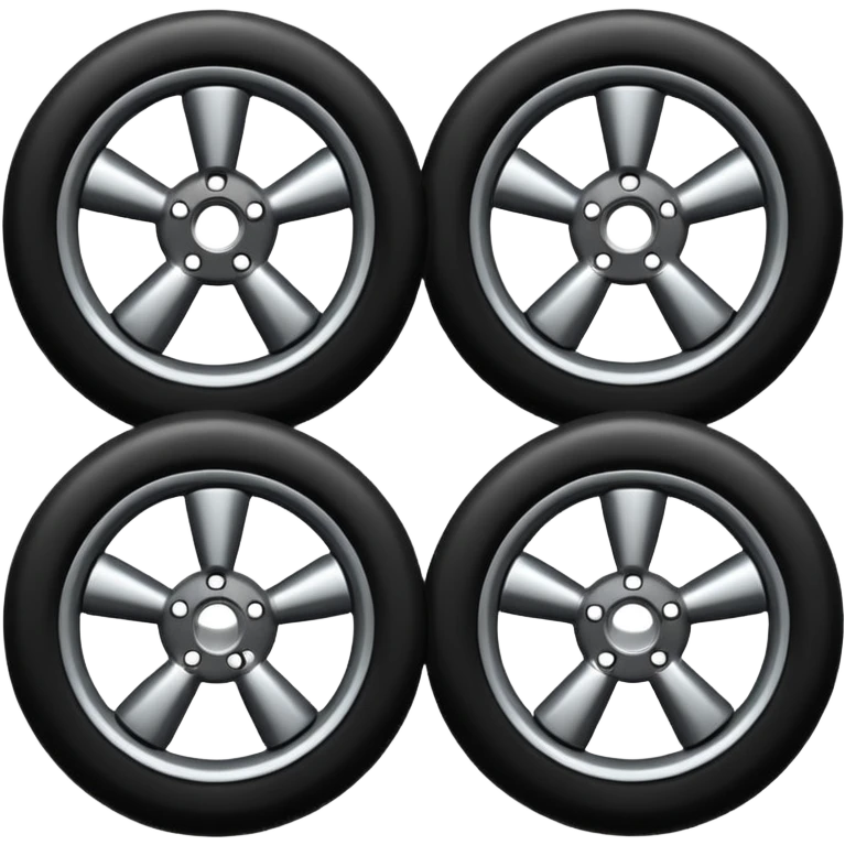 only wheels from the chassis emoji