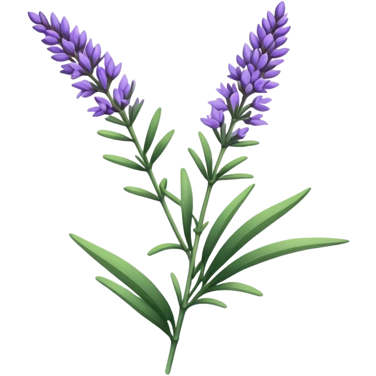 sprig of lavender emoji