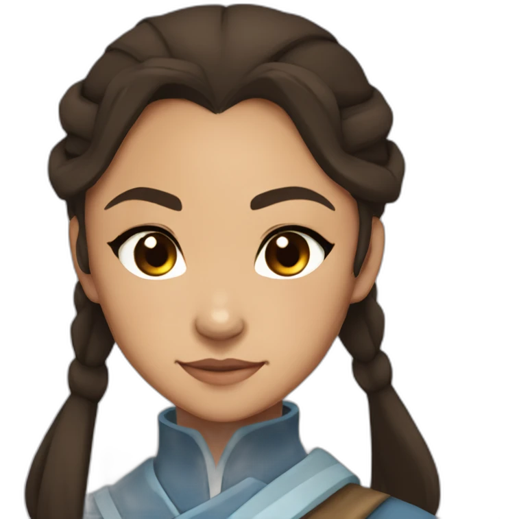 Avatar the last airbender Katara emoji