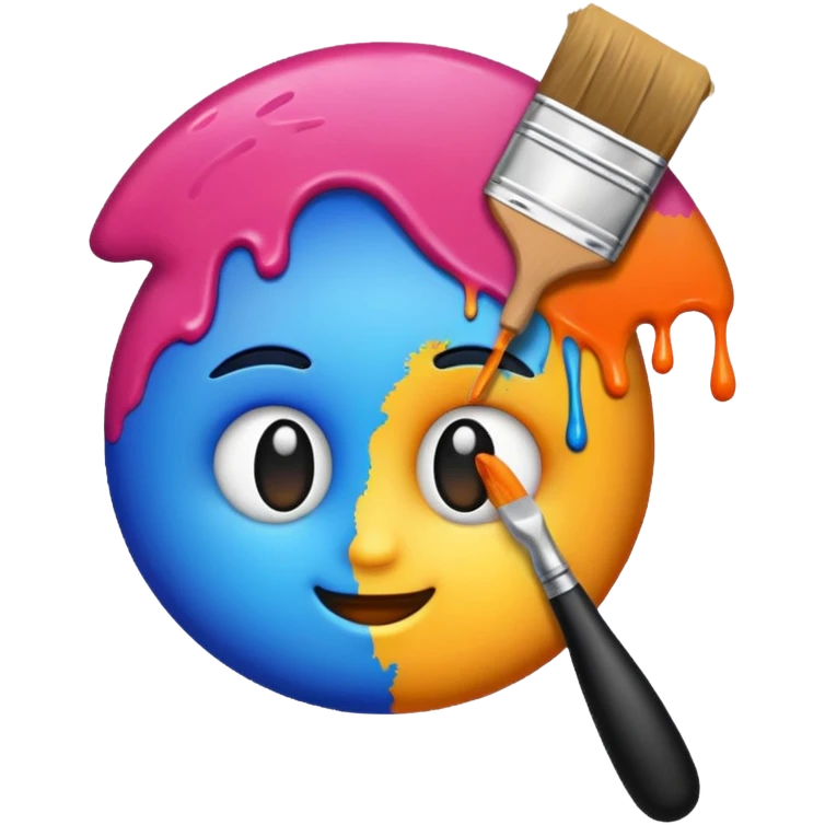 paint drawing emoji