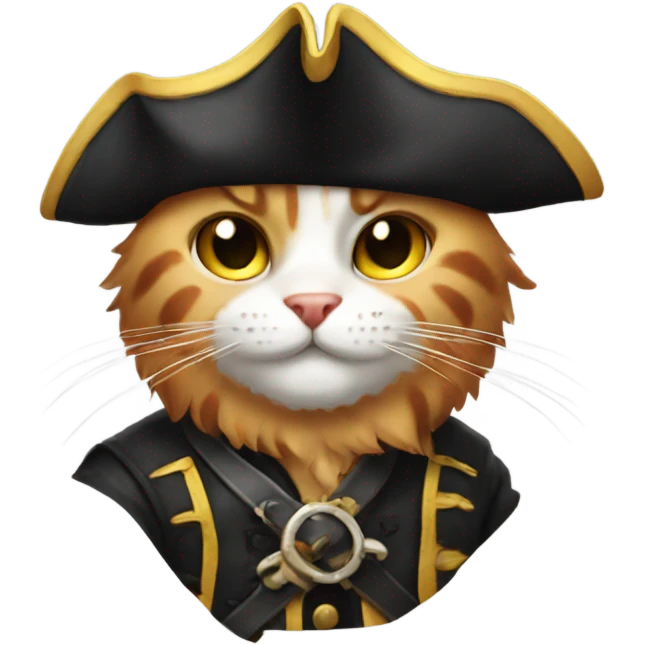 Cat Pirate emoji