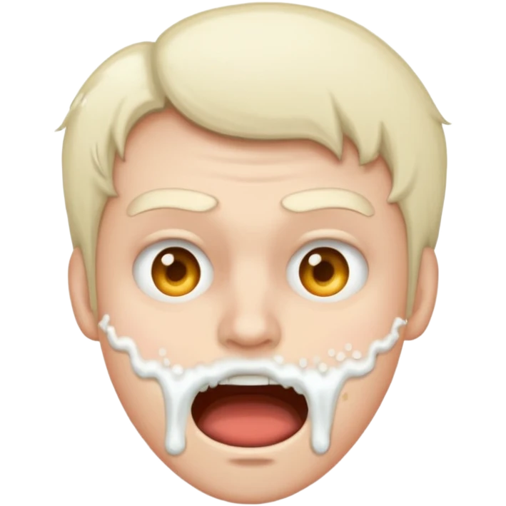 frothing at the mouth emoji