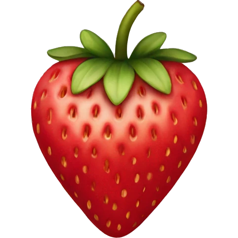 strawberry heart emoji
