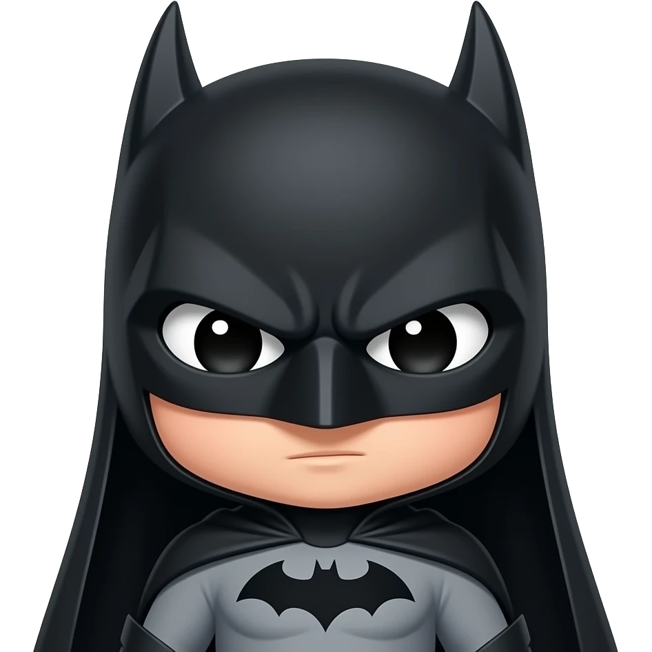 batman chibi closeup emoji