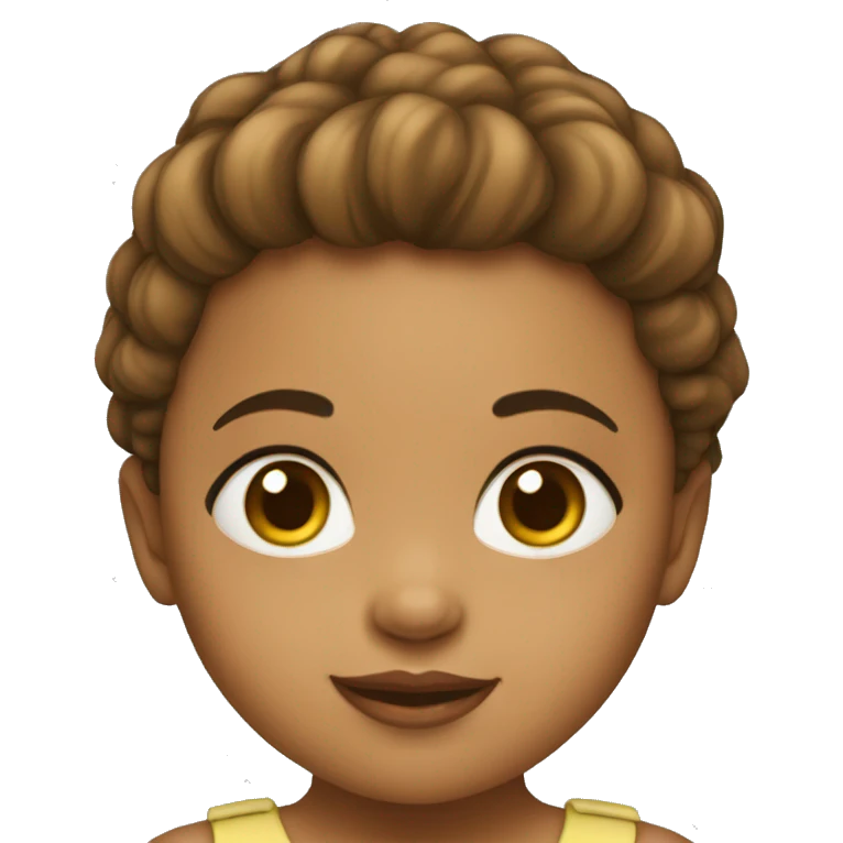 Bebê menina nasce emoji