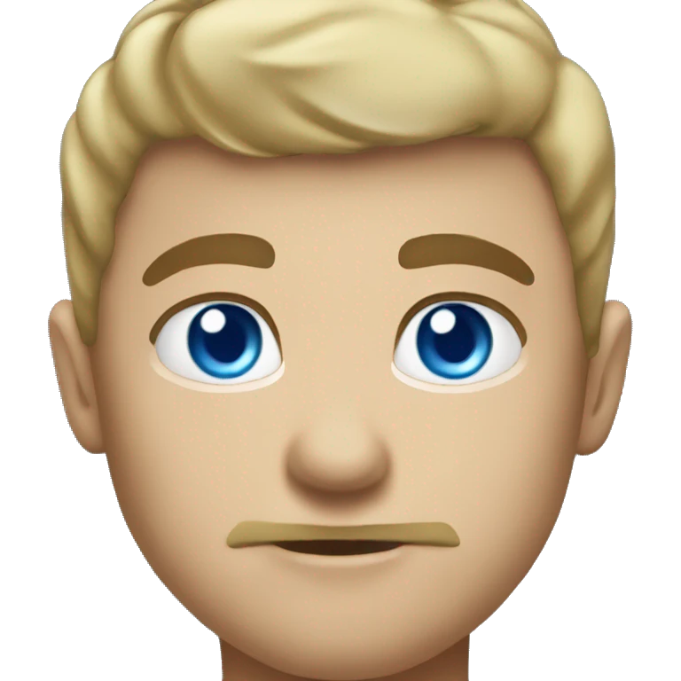 commando blue eyes emoji