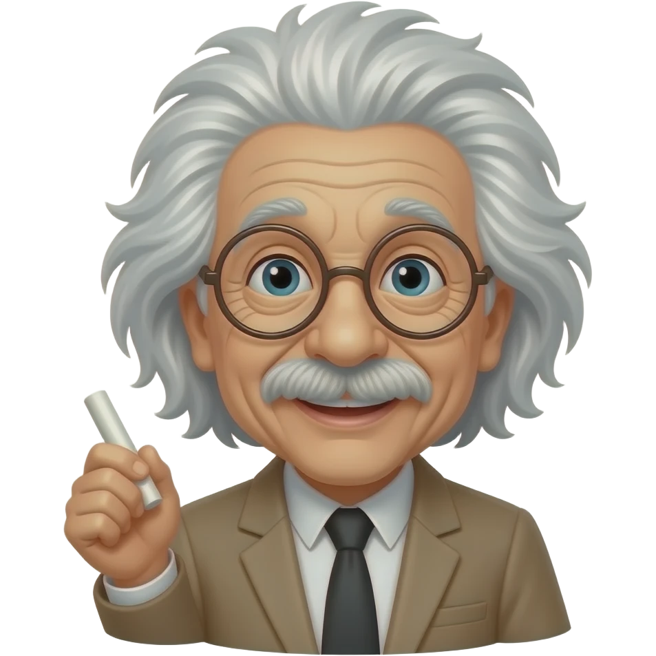 albert einstein joke emoji