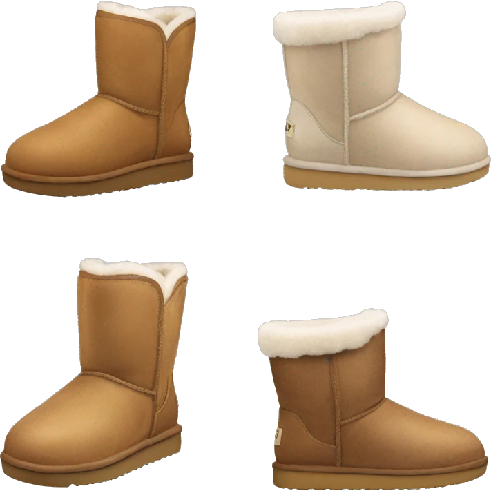 ugg shoes emoji