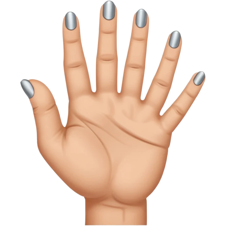 starke metal hand daumen zeigefinger und kleiner finger gestreckt, mittelfinger und ringfinger geballt emoji