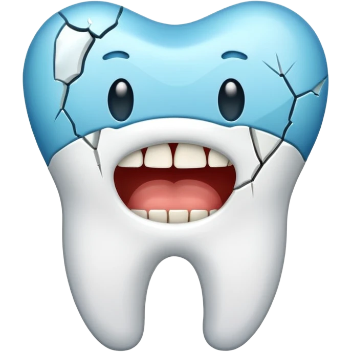 broken tooth emoji