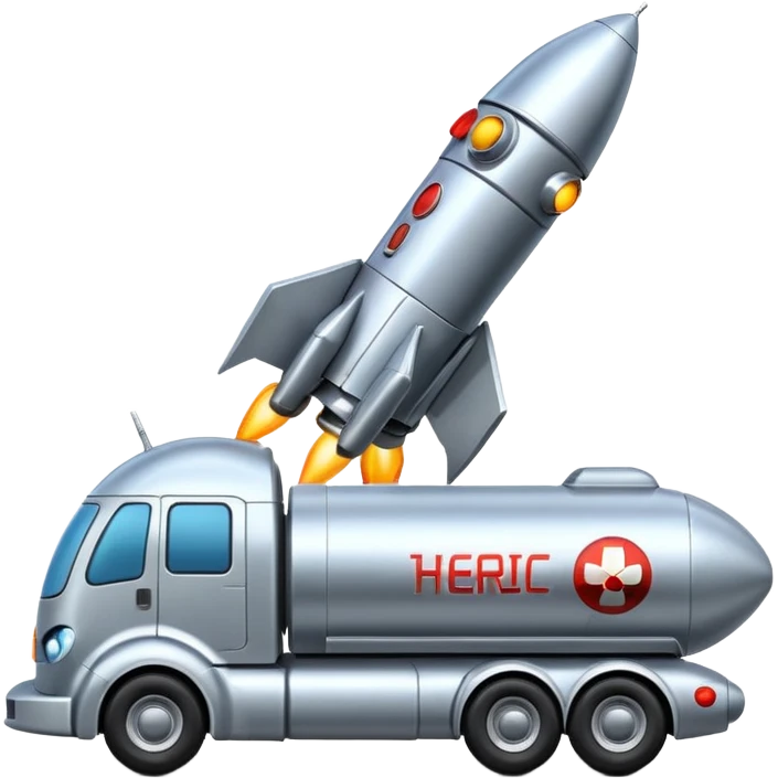 Heroic SuperBug Ron’s exterminator superminator futuristic rocket-powered tall robot moving van (motto: Bombing creepy bugs is fun) emoji