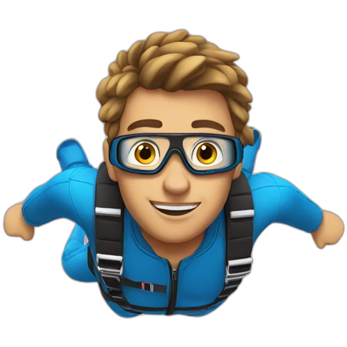 Skydive emoji