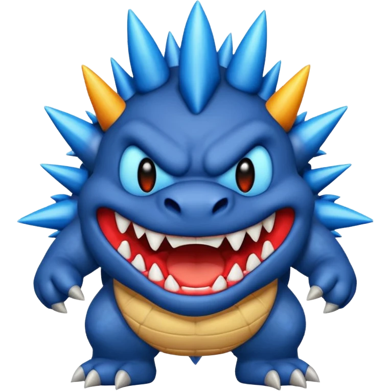 Bowser-Stitch-fusion emoji