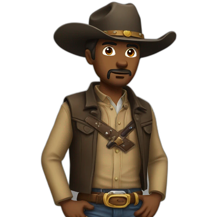 Gunslinger Cowboy emoji