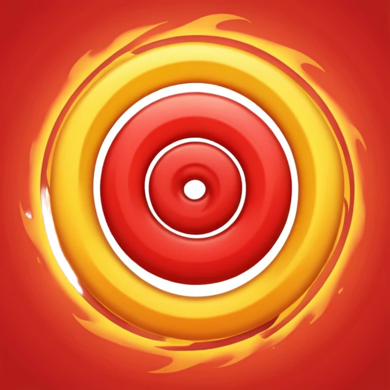  Red cyclone emoji with a swirl  emoji