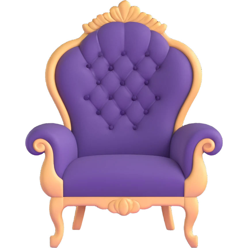 elegant furniture bazaar logo for Мебельный Базар store emoji