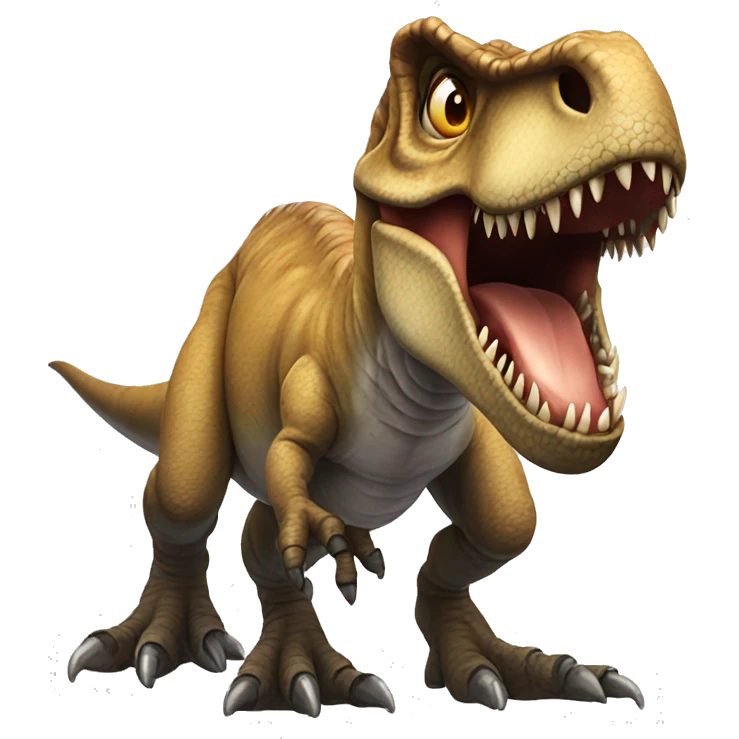 Scary t-rex  emoji