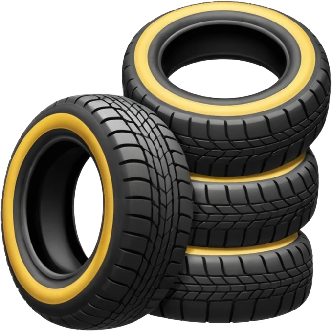 stacked tires emoji