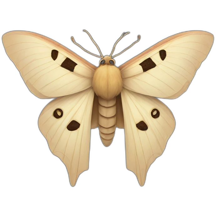 Large moth emoji