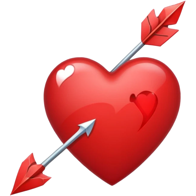 Heart with arrow emoji