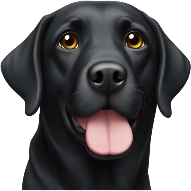 Black Labrador called Maisie emoji