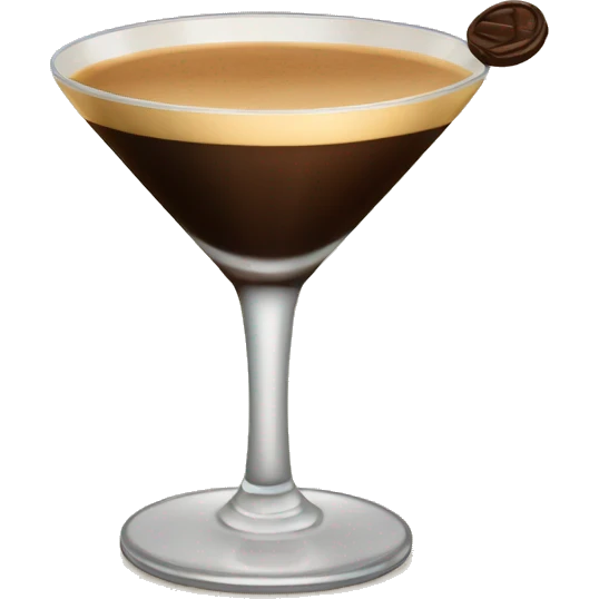 Espresso martini emoji